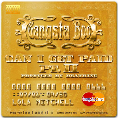 Gangsta Boo - Can I Get Paid, Pt. II cover