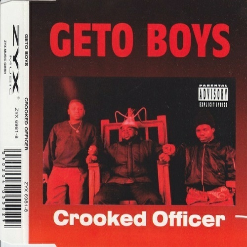 Geto Boys - Crooked Officer (CD Maxi-Single) cover