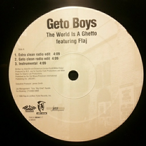Geto Boys - The World Is A Ghetto (12'' Vinyl) cover