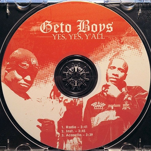 Geto Boys - Yes, Yes, Y`all (CD Single, Promo) cover