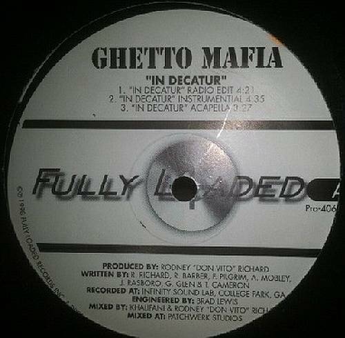 Ghetto Mafia - In Decatur # Ghetto Mafia (12'' Vinyl) cover