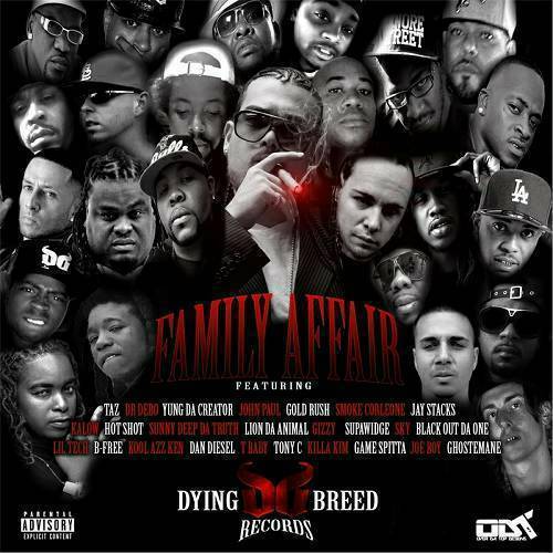 Dying Breed Records presents Family Affair cover