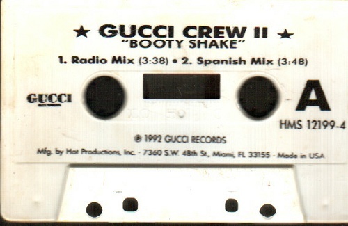 Gucci Crew II - Booty Shake (Cassette Single) cover