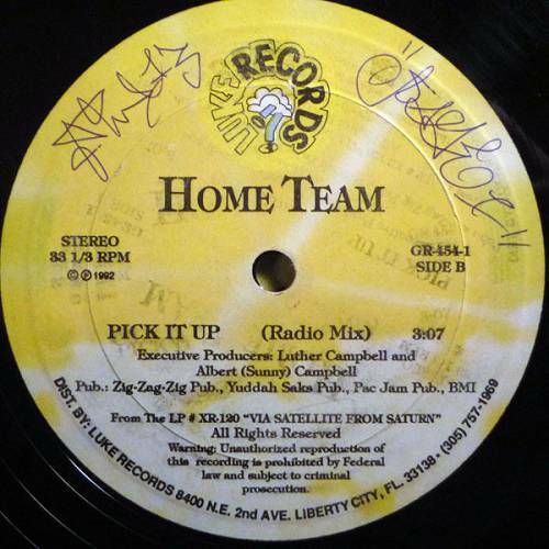 Home Team - Pick It Up (12'' Vinyl) cover