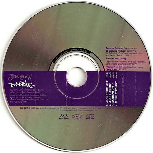 Jim Crow - Bandits (CD Single, Promo) cover