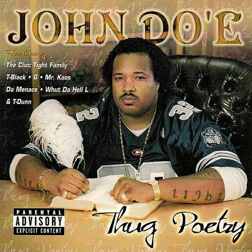 John Do`e - Thug Poetry cover