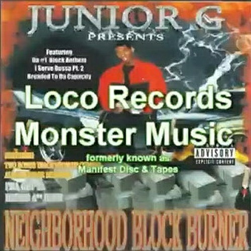 Junior G - Neighborhood Block Burner cover
