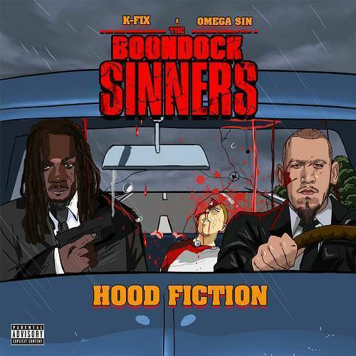 K-Fix & Omega Sin - Boondock Sinners. Hood Fiction cover