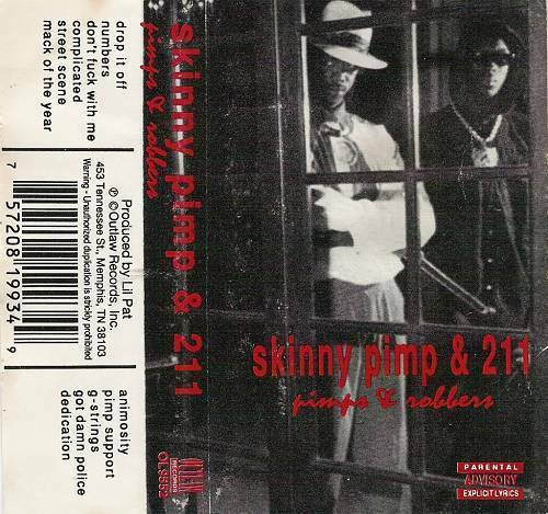 Skinny Pimp & 211 - Pimps & Robbers cover