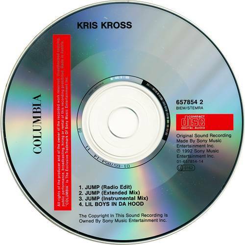 Kris Kross - Jump (CD Single) cover