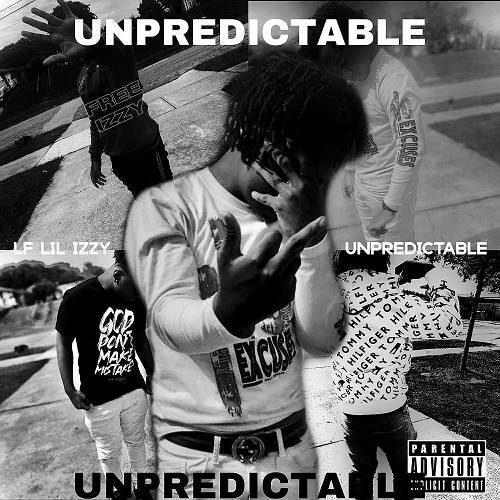 LF Lil Izzy - Unpredictable cover