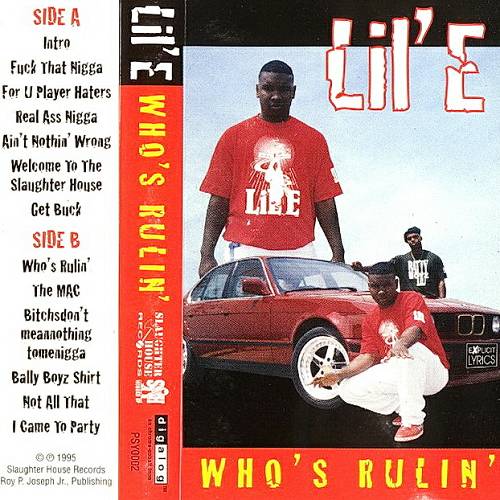 Lil` E - Who`s Rulin` cover