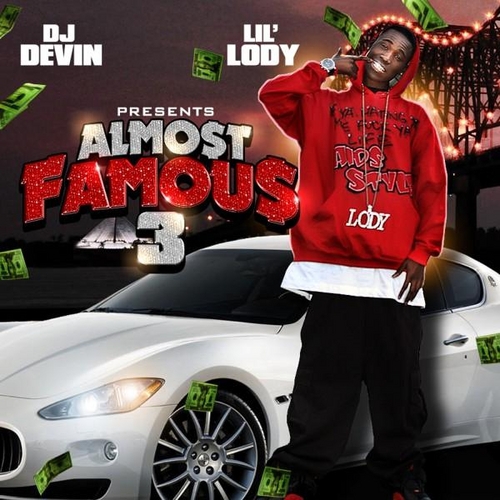 Lil Lody - Almost Famous 3 cover