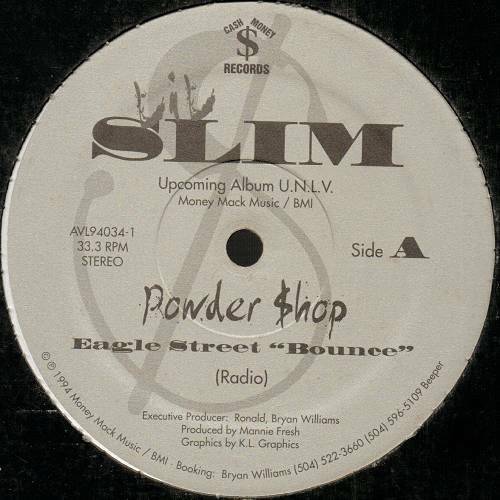 Lil Slim - Eagle Street Bounce (12'' Vinyl, 33 1-3 RPM) cover