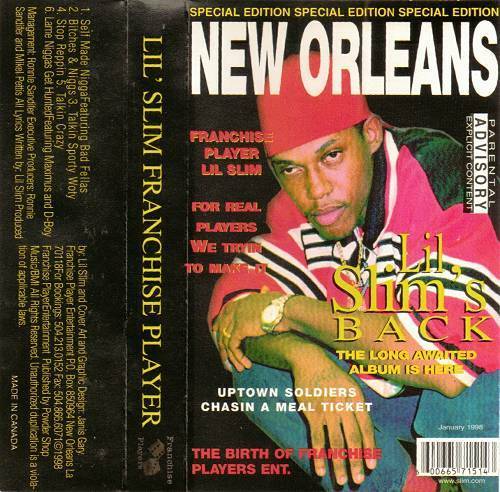 Lil Slim - Franchise Player (Cassette, EP) cover
