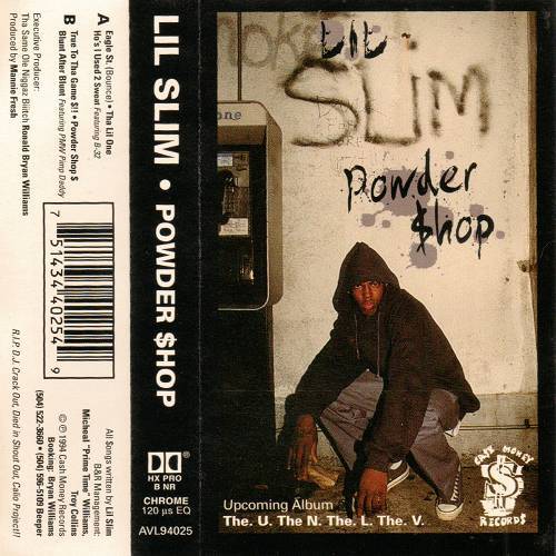 Lil Slim - Powder Shop (Cassette, EP) cover
