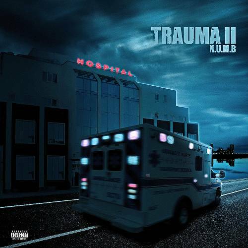 Lil Woodie - Trauma II. N.U.M.B. cover