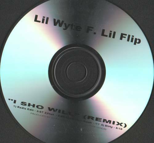Lil Wyte - I Sho Will Remix (CDS) cover