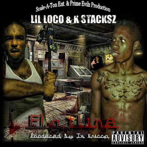 Lil Loco & K Stacksz - Flatline cover