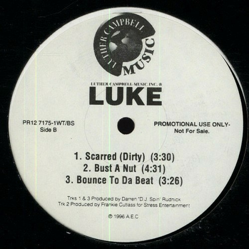 Luke - Scarred (12'' Vinyl, Promo) cover