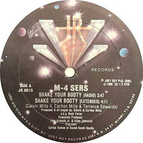 M-4 Sers - Shake Your Booty (12'' Vinyl, Single) cover