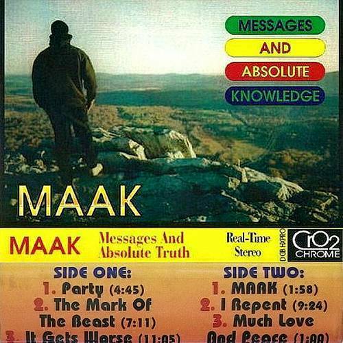 MAAK - Messages And Absolute Knowledge cover