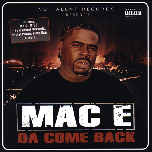 Mac E - Da Come Back cover