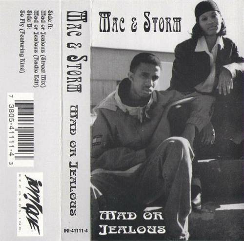 Mac & Storm - Mad Or Jealous (Cassette Single) cover