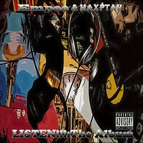 Empee & MaxPtah - Listen!!! The Album cover