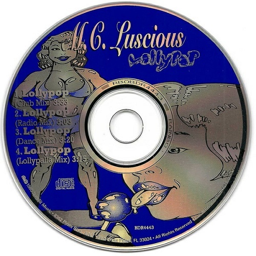 M.C. Luscious - Lollypop (CD Single) cover