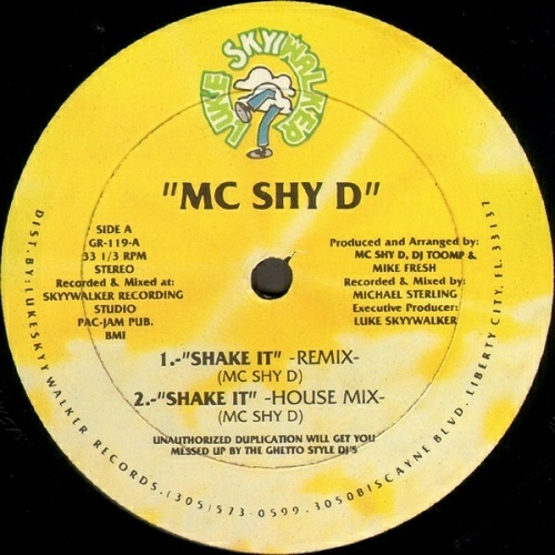 MC Shy-D - Shake It ''12 Remix (12'' Vinyl, 33 1-3 RPM, Mispress) cover