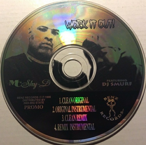 MC Shy-D - Work It Out! (CD Single, Promo) cover