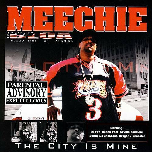 Meechie - The City Is Mine cover