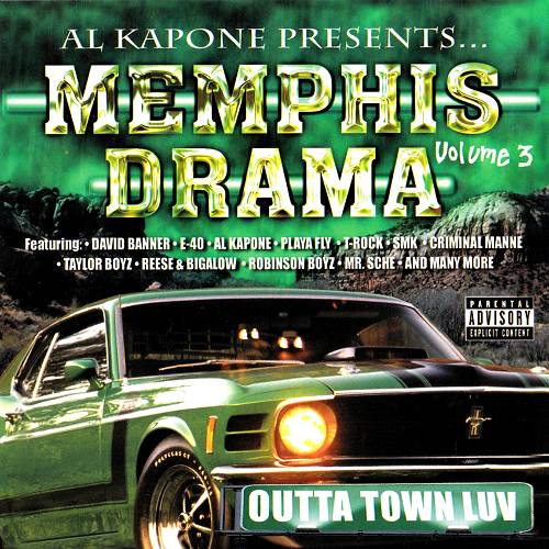 Memphis Drama Vol. 3. Outta Town Luv cover