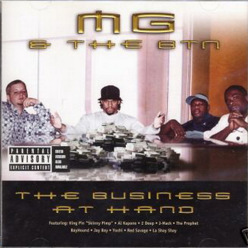MG & The BTN - The Buziness At Hand cover