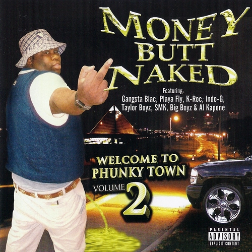 Money Butt Naked - Welcome To Phunky Town, Vol. 2 cover