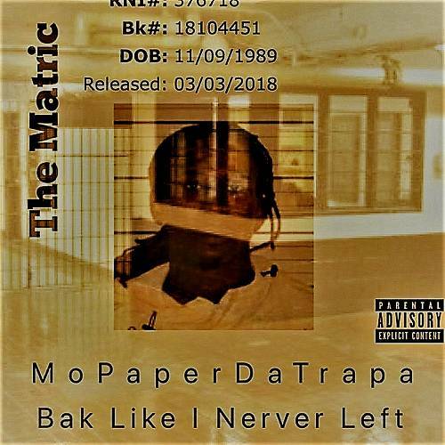 MoPaperDaTrapa - Bak Like I Nerver Left cover