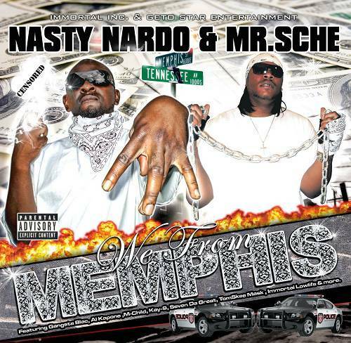 Mr. Sche & Nasty Nardo - We From Memphis cover