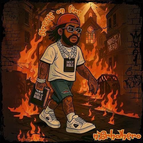 NbrhdHero & Tony Snow - Streets On Fire cover