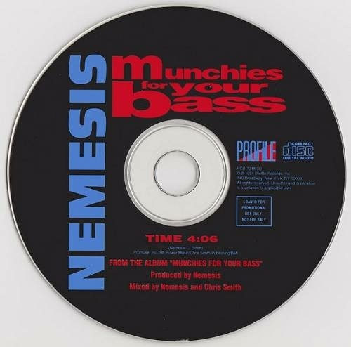 Nemesis - Munchies For Your Bass (CD Promo) cover