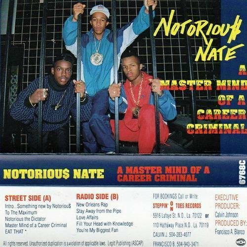 Notorious Nate - A Master Mind Of A Career Criminal cover