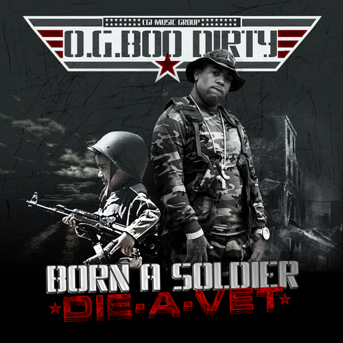 OG Boo Dirty - Born A Soldier, Die A Vet cover