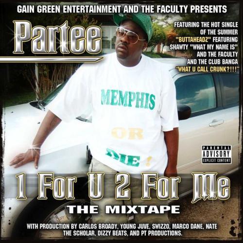 Partee - 1 For U 2 For Me cover