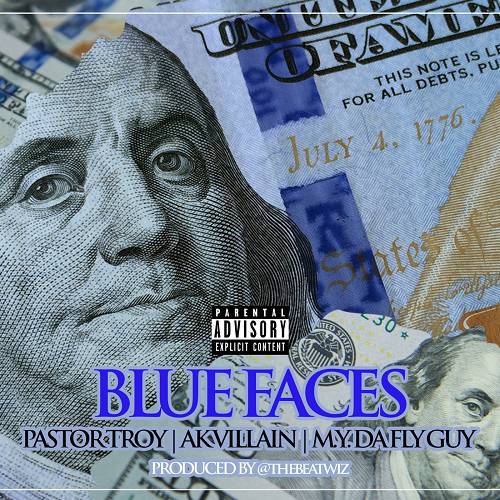 Pastor Troy - Blue Faces cover
