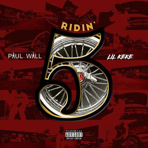 Paul Wall & Lil Keke - Ridin` 5 cover