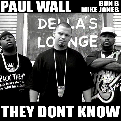 Paul Wall - They Don`t Know (12'' Vinyl) cover