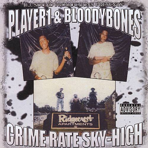 Player 1 & Bloody Bones - Ruthless Hustler cover