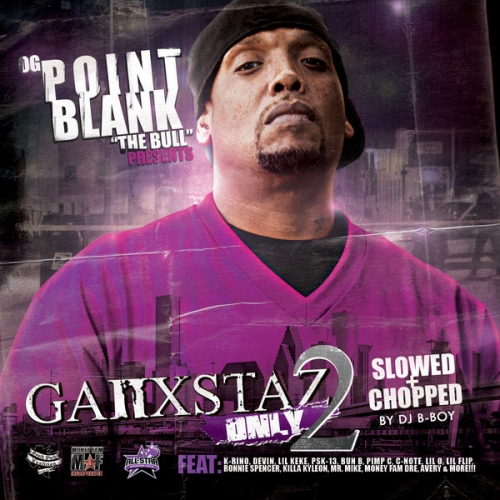 Point Blank - Ganxstaz Only 2 (slowed & chopped) cover