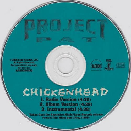 Project Pat - Chickenhead (Promo CDS) cover
