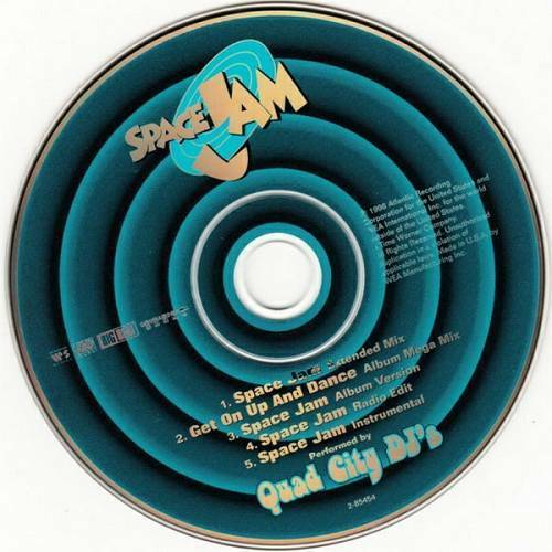 Quad City DJ`s - Space Jam (CD, Maxi-Single) cover